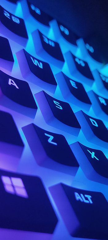 Teclado Gamer, peripheral, lighting HD phone wallpaper