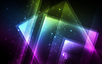 Rectangles, Glow in the Dark HD wallpaper
