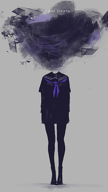 Smokebound Sailor — Original Anime , smoke, Anime, Original HD phone wallpaper