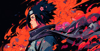 Artistic Teenager Sasuke Uchiha, Sasuke Uchiha, Anime, Naruto HD wallpaper