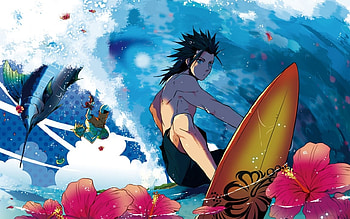 Anime, Men HD wallpaper