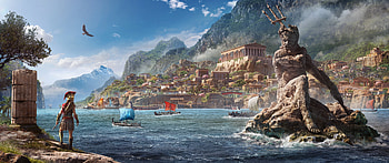 Assassin's Creed Odyssey, Video Game, Greece, Mythology HD wallpaper