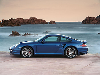 Porsche Blue Car, porsche, cars HD wallpaper
