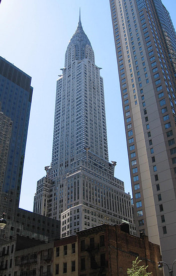 Chrysler Building, Iconic architecture, Manhattan landmark, Urban skyline HD phone wallpaper