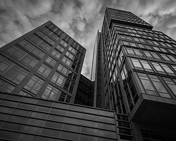 Cities, Windows, Building, Bw, Chb, Bottom View HD wallpaper