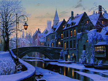 Landscape, Cities, Bridges HD wallpaper