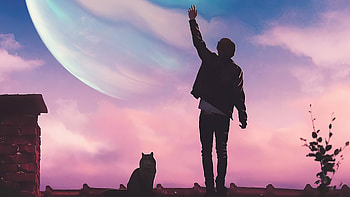 Trying To Touch The Sky, artist, artwork, digital-art HD wallpaper