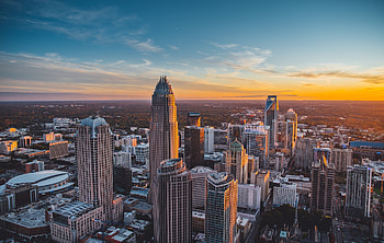 Charlotte Skyline, Travels, Regional visitors authority, CRVA HD wallpaper