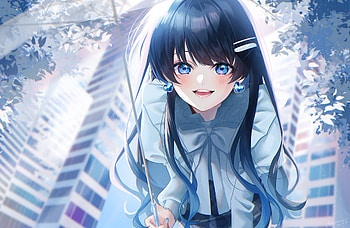 Nanami Urara, Anime, Virtual Youtuber HD wallpaper