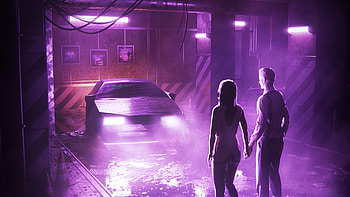 Lets Run Away Synthwave Dream , synthwave, artist, artwork, digital-art, behance HD wallpaper