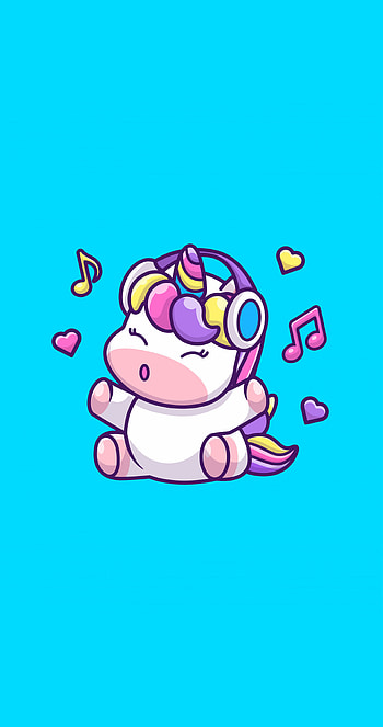 Unicorn, magenta, art HD phone wallpaper