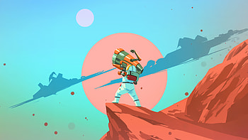 The Last Spaceman, artist, artwork, art, digital-art, artstation HD wallpaper