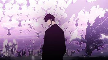 Sung Jin Woo Solo Leveling, sung-jin-woo, solo-leveling, anime-boy, anime, artist, artwork, digital-art HD wallpaper