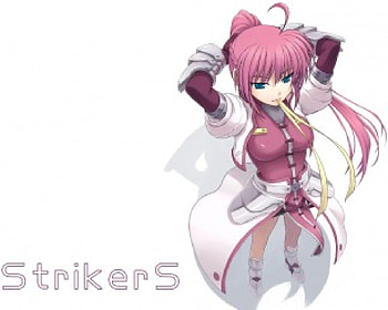 Signum, magical girl lyrical nanoha striker s, pink, anime HD wallpaper