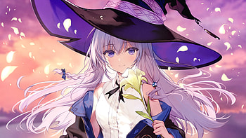 Wandering Witch Elaina: Enchanting Anime, Wandering Witch: The Journey of Elaina, witch, Elaina (The Journey of Elaina), Anime HD wallpaper