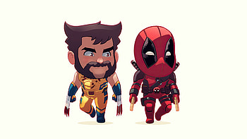Deadpool And Wolverine Walking Together, deadpool-and-wolverine, deadpool-3, wolverine, deadpool, 2024-movies, movies, superheroes, artwork, digital-art, artist HD wallpaper