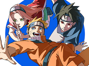 Naruto Trio: Sakura, Naruto & Sasuke Anime, Sakura Haruno, Naruto Uzumaki, Sasuke Uchiha, Anime, Naruto, Naruto & Sasuke HD wallpaper