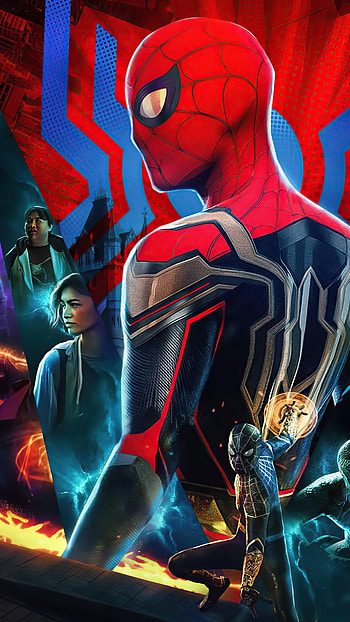 Spider-Man No way Home, Multiverse, Marvel, Spiderman, Spiderman No Way Home HD phone wallpaper