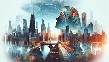 Urban Dreamscape, cityscape, silhouette, Digital Art, skyline HD wallpaper