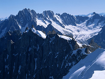 Nature, Mountains, Snow, Rocks, Wall, Greatness, Grandeur HD wallpaper