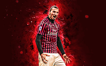 Zlatan Ibrahimovic, ac milan, ibra, football, milan HD wallpaper