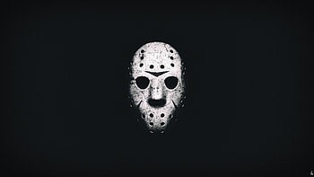 Mask, minimal, Friday the 13th, movie HD wallpaper