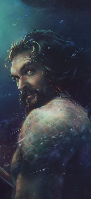 Artwork, Aquaman HD phone wallpaper
