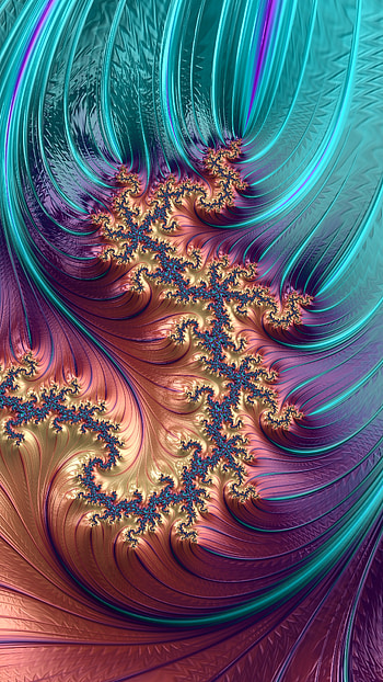 Fractal Art Trippy Psychedelic Background for Smart, Abstract, fractal HD phone wallpaper