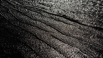 Nature, Sea, Waves, Glare, Bw, Chb HD wallpaper