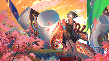 Anime Original, Anime, fantasy, CG, Original HD wallpaper
