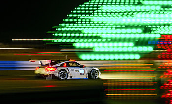 Porsche 911, on-road, race car, motion blur HD wallpaper