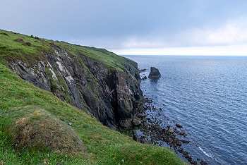 Nature, Stones, Sea, Rocks, Horizon, Cliff HD wallpaper
