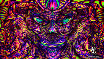Psychedelic Gallery HD wallpaper