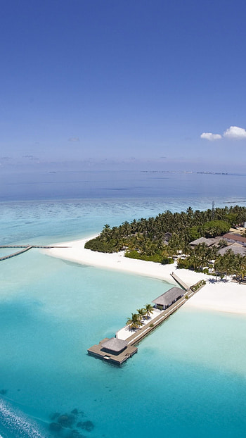 Maldives, Seychelles, Island resort, Vacation paradise HD phone wallpaper