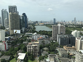 Bangkok Skyline, Travel addict, Thai capital, Southeast Asia HD wallpaper