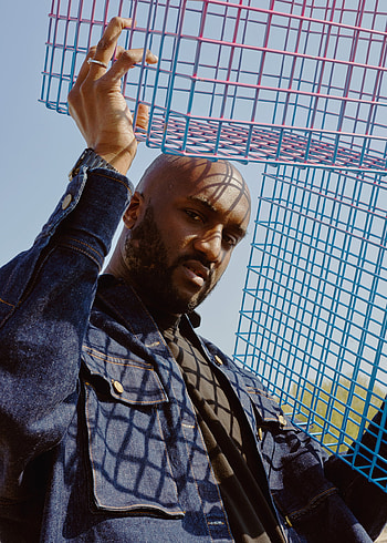 Virgil Abloh, Editorial feature, Marvin Leuvrey, Avant-garde visuals HD phone wallpaper