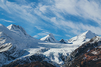 Landscape, Nature, Mountains, Snow, Vertex, Tops HD wallpaper