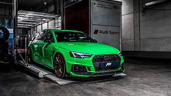 ABT Audi RS4 2019 HD wallpaper