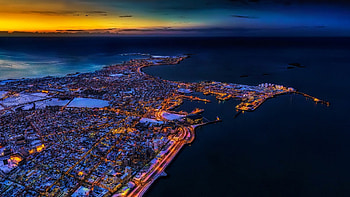 Reykjavik Iceland, iceland, nature, sky, city HD wallpaper