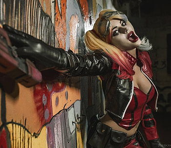 Harley Quinn, model, kristina borodkina, cosplay, girl, woman HD wallpaper