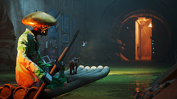 Stray game, PlayStation cat adventure, Summer 2022 release, IGN coverage HD wallpaper