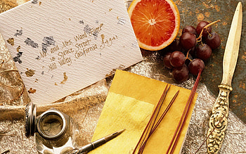 Fruits, Miscellanea, Miscellaneous, Mood, Letter, Knife HD wallpaper