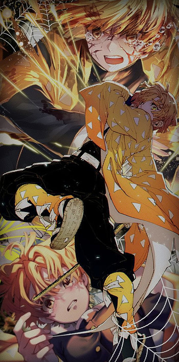 Zenitsu Halloween, Anime, Demon Slayer, Oi HD phone wallpaper