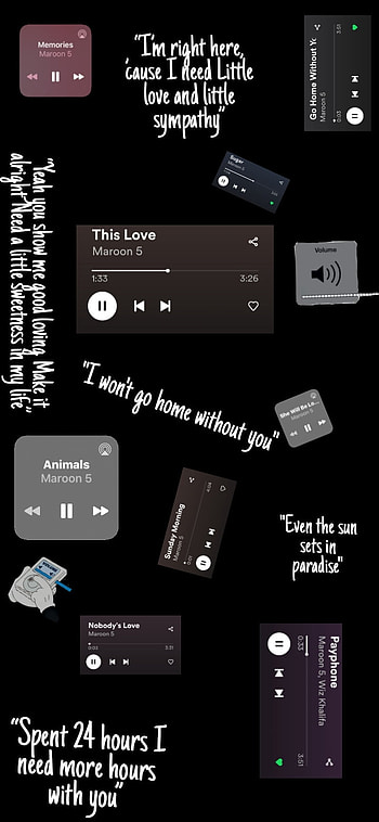 Maroon 5, gadget, light HD phone wallpaper