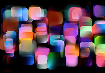 Abstract Grids Glowing, abstract, grid, pattern, blur, artist, artwork, digital-art HD wallpaper