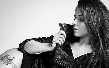 Cheryl Cole, dancer, entertainment, girls aloud, singer, people, actresses, celebrity, music, songwriter, black and white, models HD wallpaper