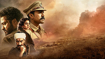 Alia Bhatt Daisy Edgar-Jones N. T. Rama Rao Jr. Ram Charan Olivia Morris RRR HD wallpaper