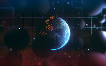 Planet, solar, galaxy, system HD wallpaper