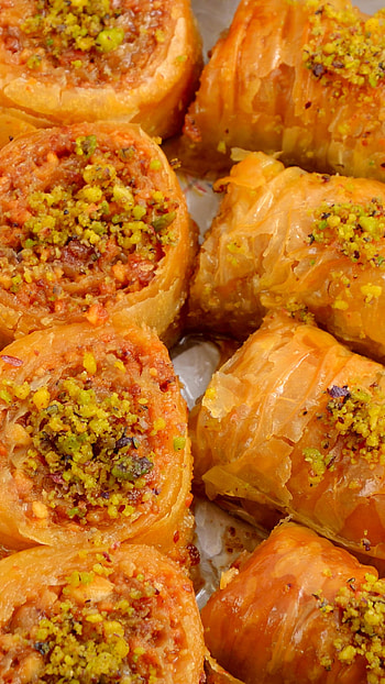 Turkish delight, Mouthwatering temptation, beauty, Exquisite background HD phone wallpaper