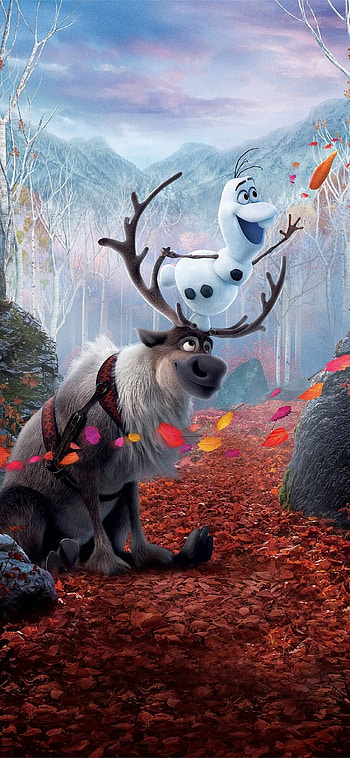 Olaf and Sven, Frozen HD phone wallpaper
